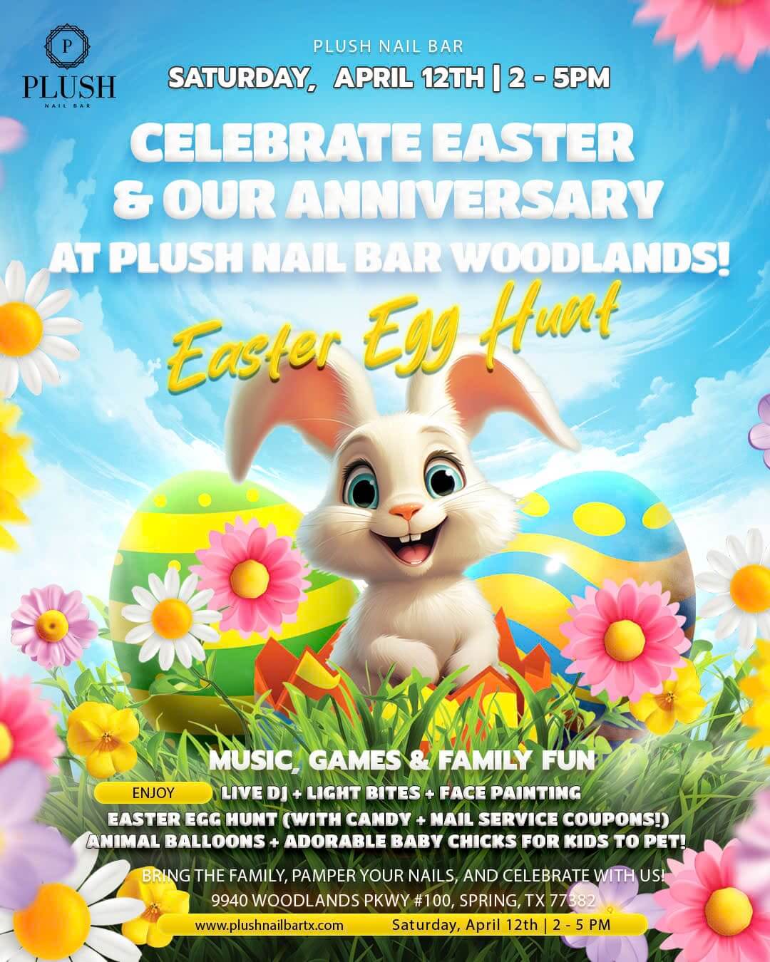 Easter Days at nail salon
