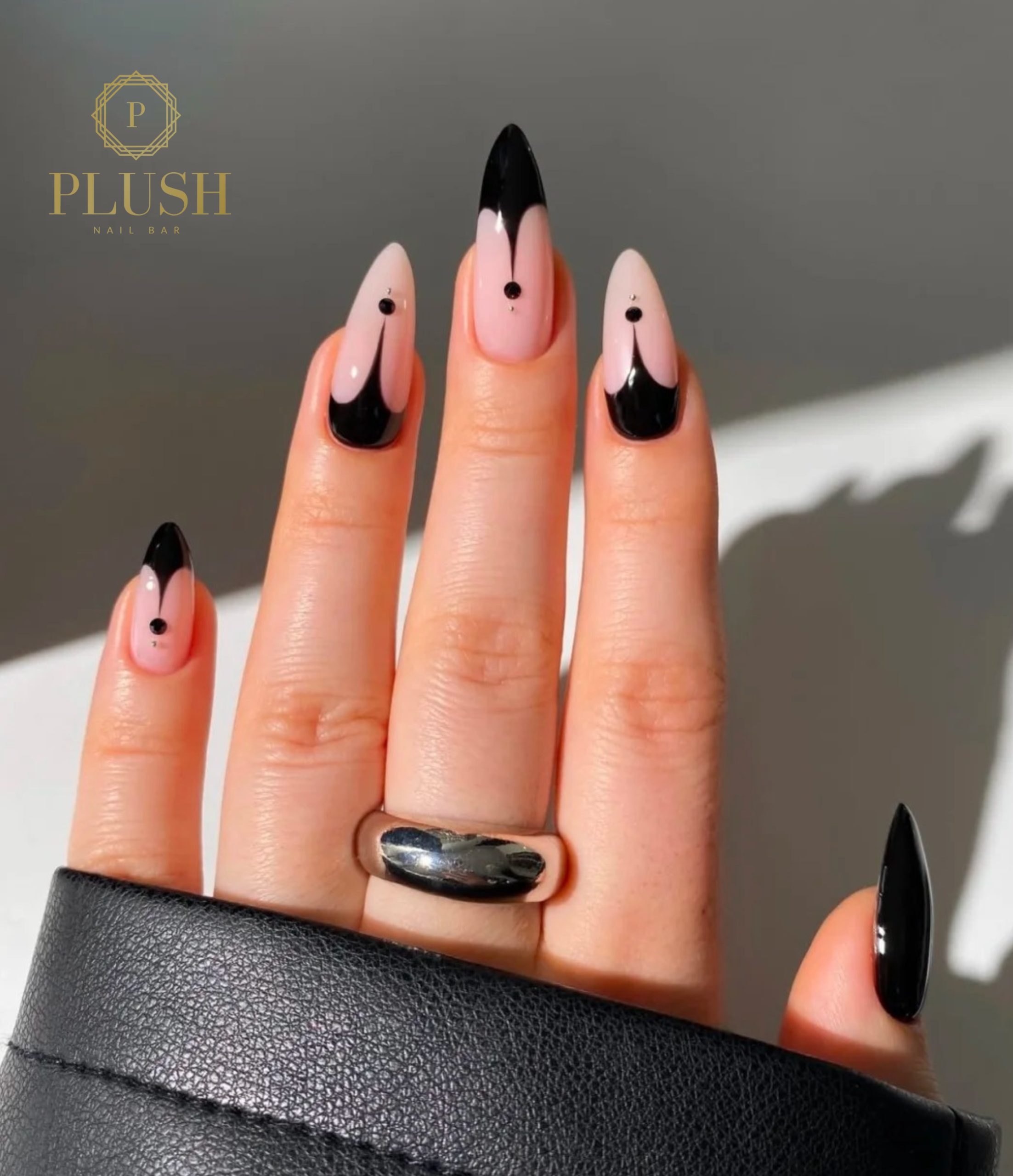 Top Nail Art Trends for 2025: Must-Try Designs for a Chic Look 8 Chic Black Accents