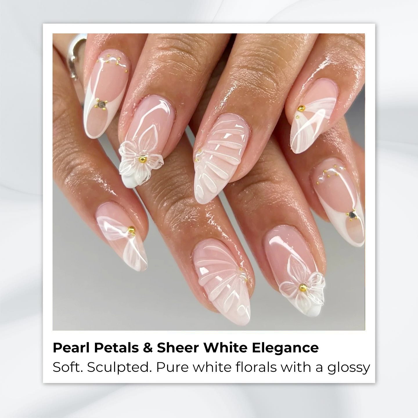 6 Stunning Floral 3D Nail Art Designs You Need to Try This Season 6 floral 3d nail art