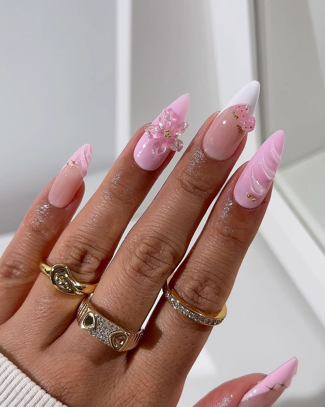 3D Nail Art: Elevate Your Style with Stunning Texture and Dimension 3 y2k 3d nail art